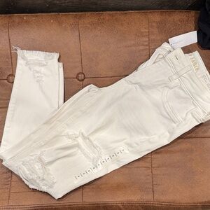 American eagle distressed hi rise jegging nwt 6S